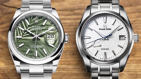 gs vs rolex|grand seiko vs Rolex.